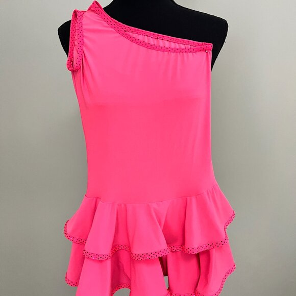 Barbie PINK one shoulder jazz costume! - Picture 6 of 6
